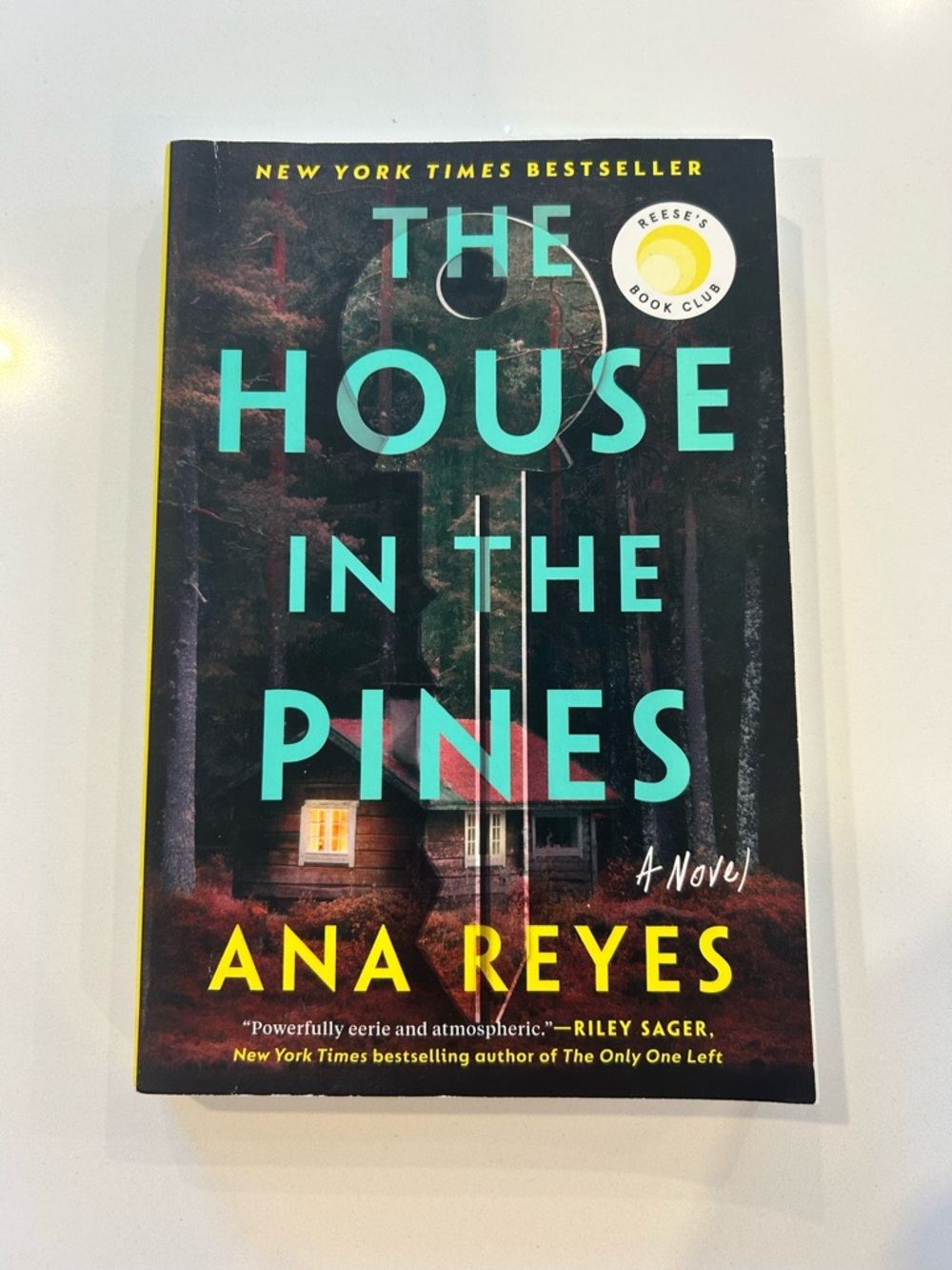 The House in the Pines by Ana Reyes - Teal & Yellow Paperback